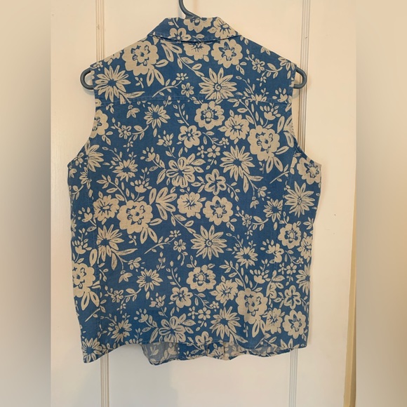 Talbots petites 100% linen. Size medium. - Picture 2 of 4